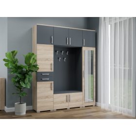 Köln Előszoba Sonoma - Antracit 