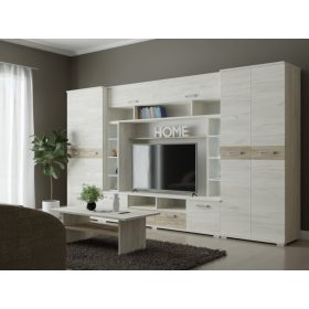 Arizóna 360 cm-es Nappali Fehér Kraft - Szürke Kraft 