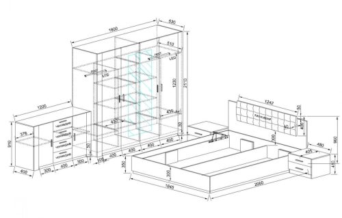 Clara Hálószoba Szett 
