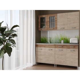 Zsófi 160 cm-es Konyhabútor Sherwood - Dohány Kraft 