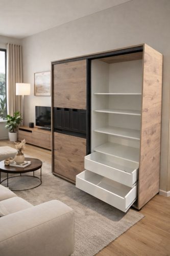 Zója Tolóajtós Gardrób 