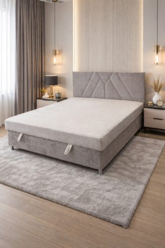 Korfu Franciaaágy Pezsgő  160x200 cm 