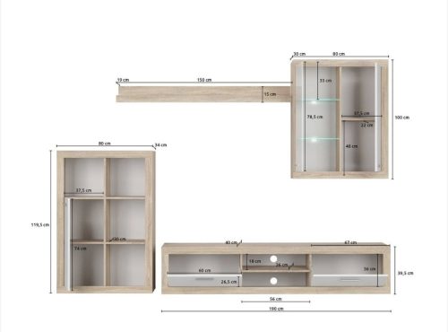 Sonic LED-es Nappali 
