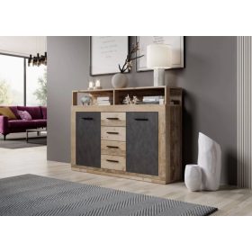 Old Style Tölgy - Grafit 