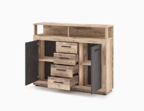 Old Style Tölgy - Grafit 